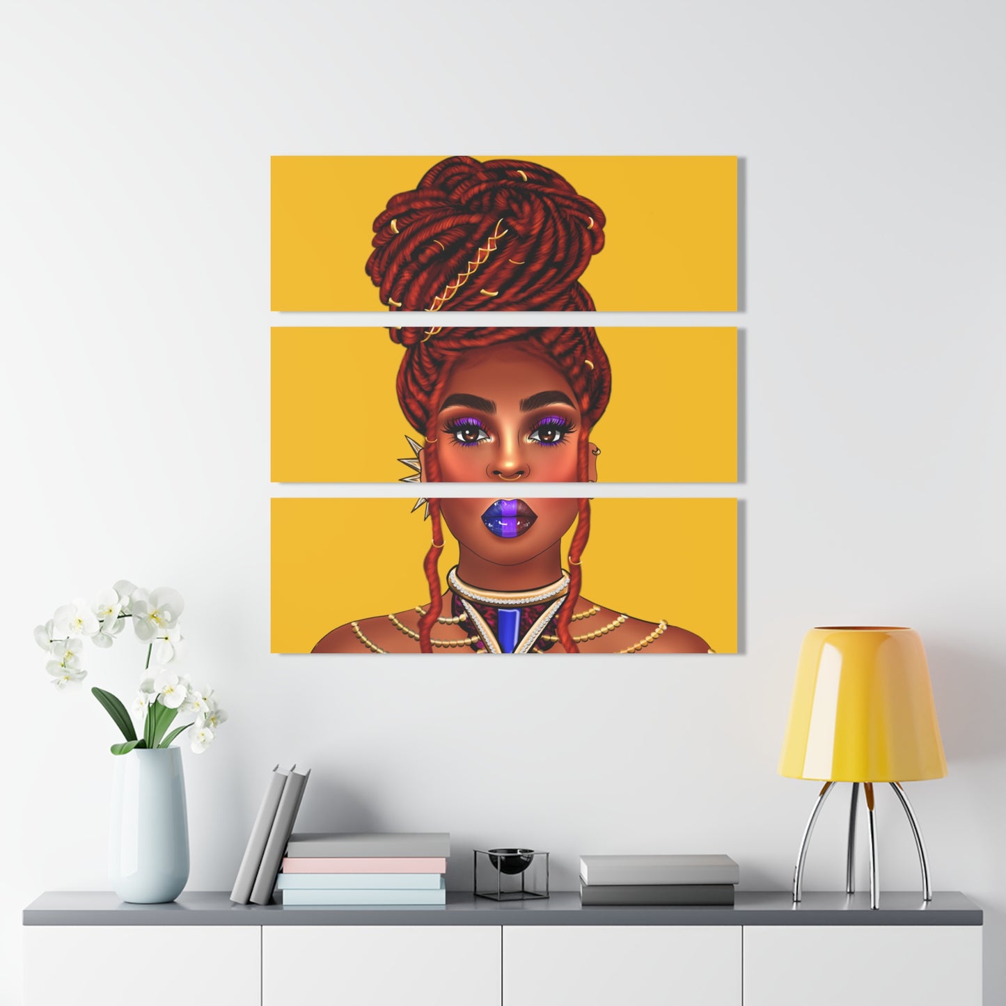 Queen Status Acrylic Prints (Triptych)