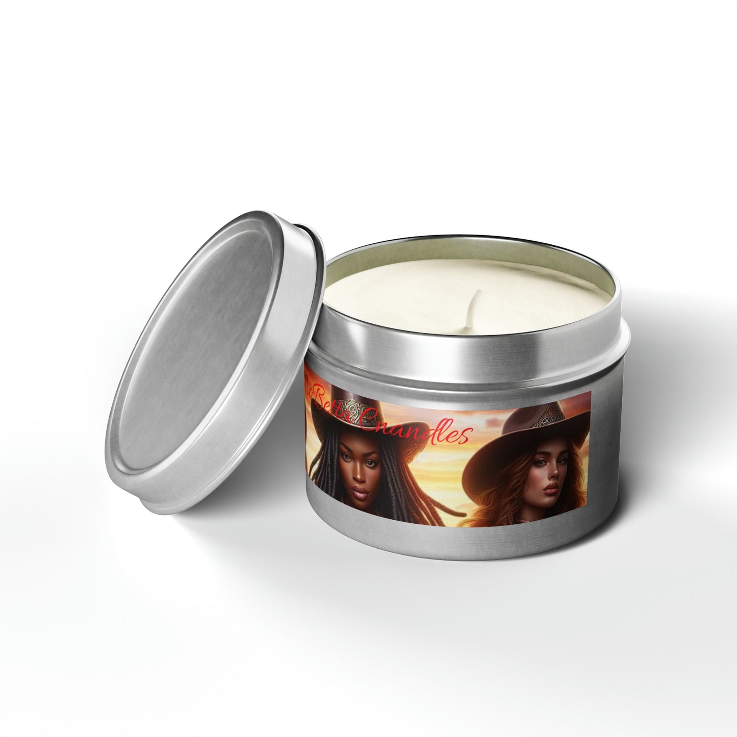 Country Girl Tin Candles
