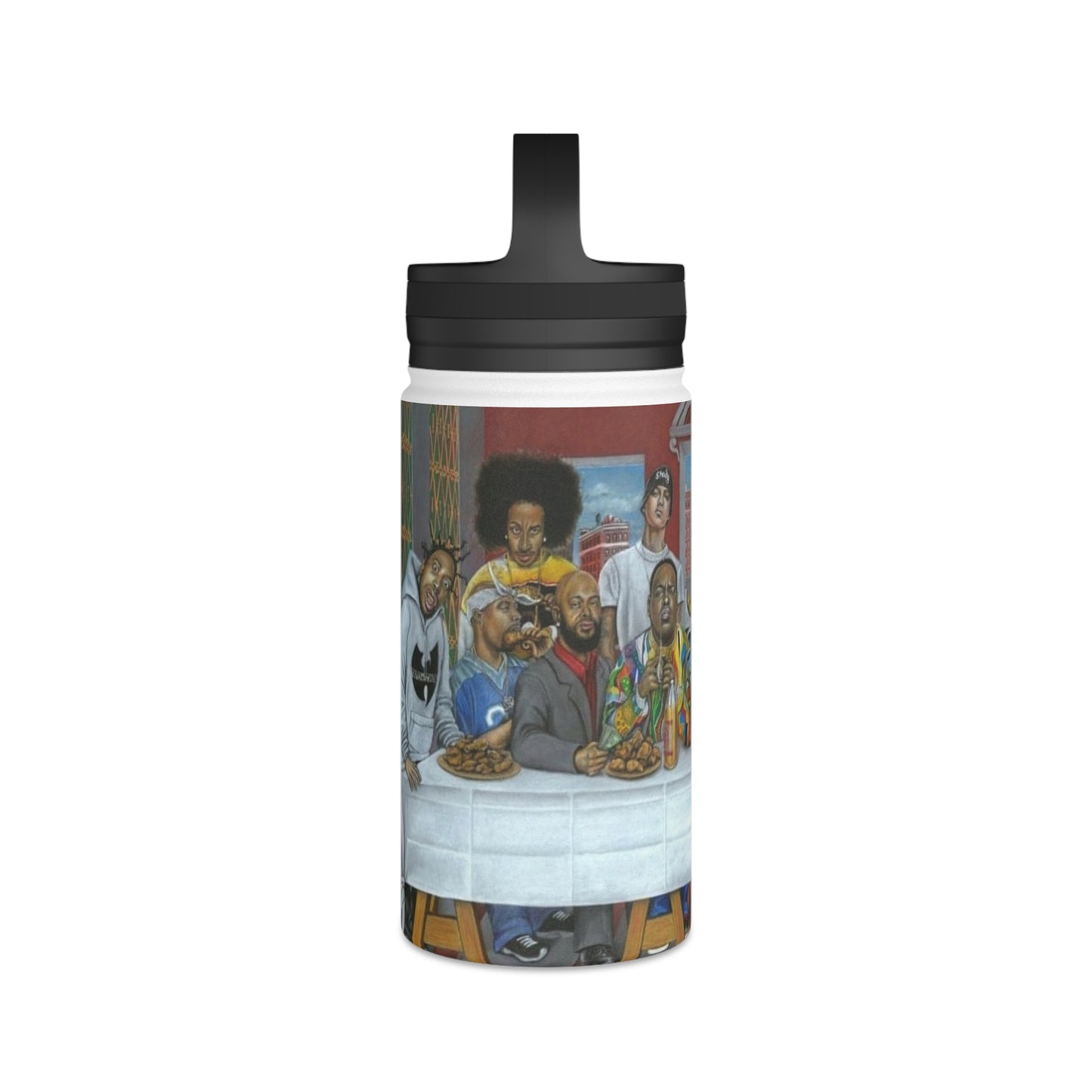 Last Suppa Stainless Steel Water Bottle, Handle Lid