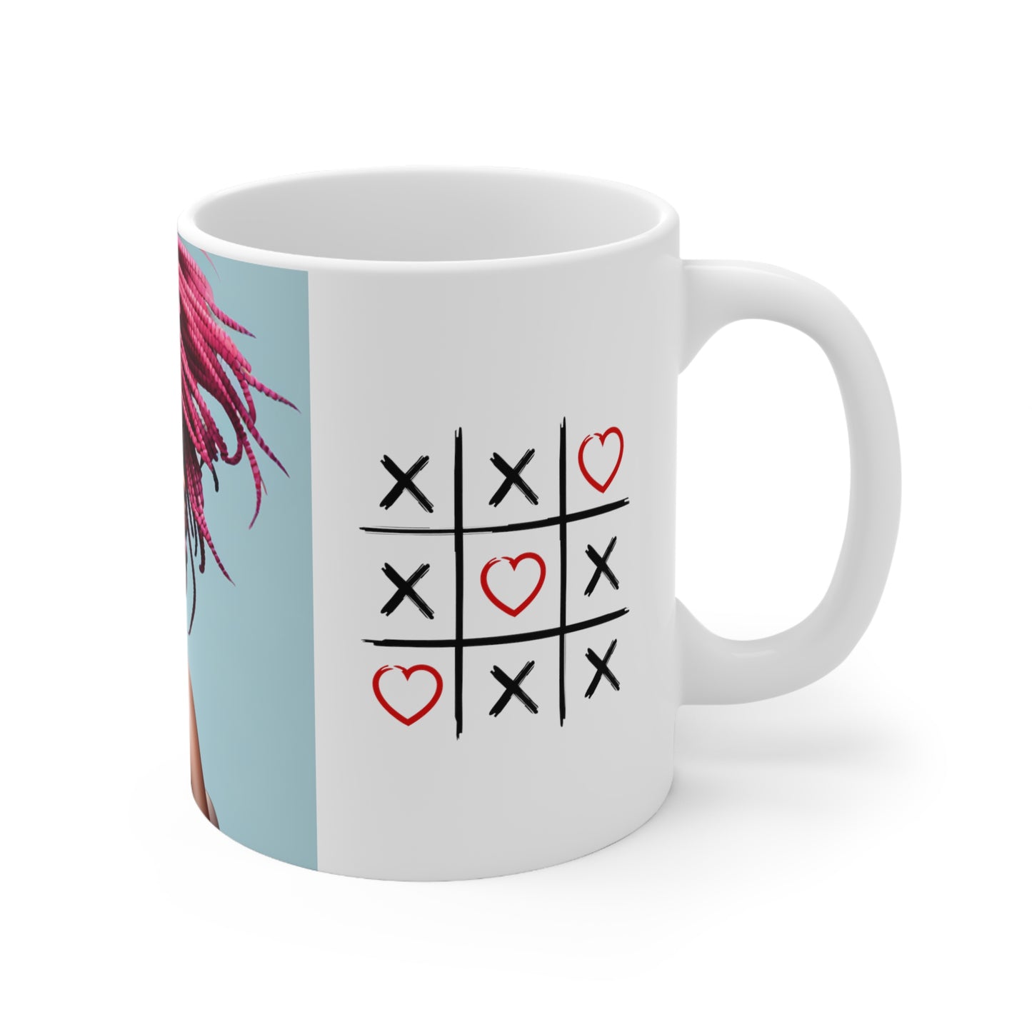 Beautiful African American Ceramic Coffee Cups, 11oz, 15oz