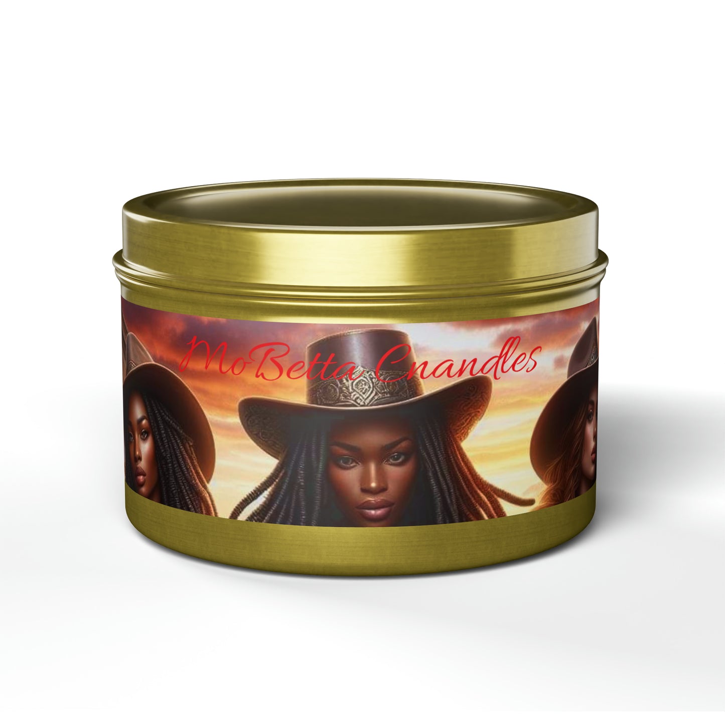 Country Girl Tin Candles
