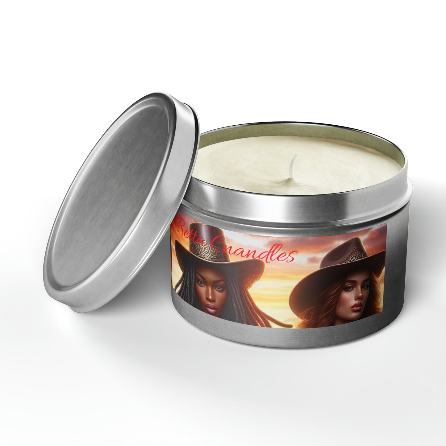 Country Girl Tin Candles