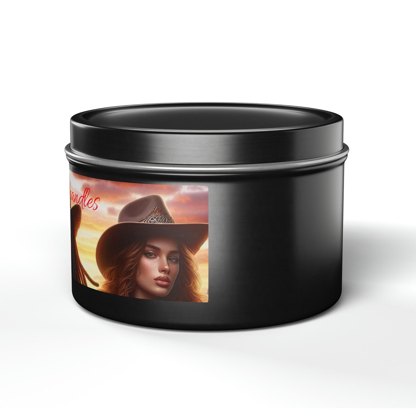 Country Girl Tin Candles