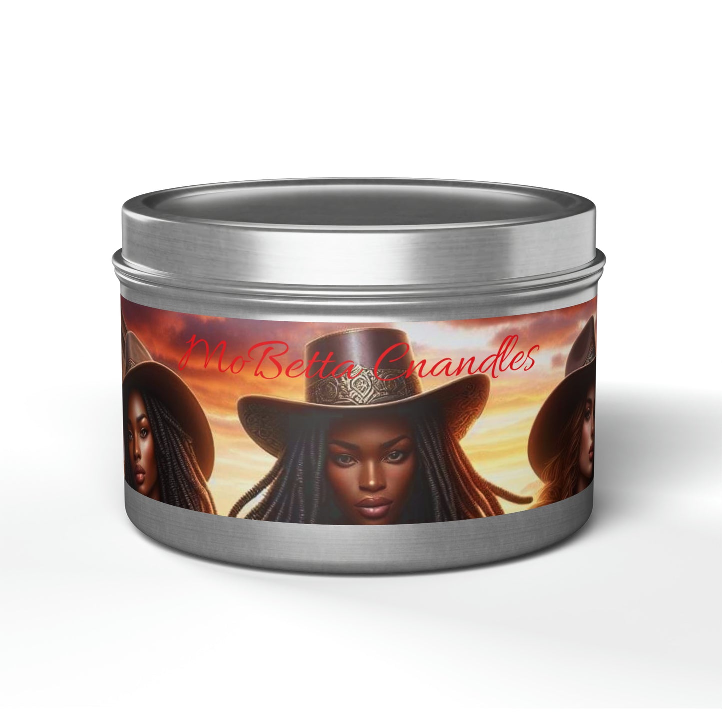 Country Girl Tin Candles