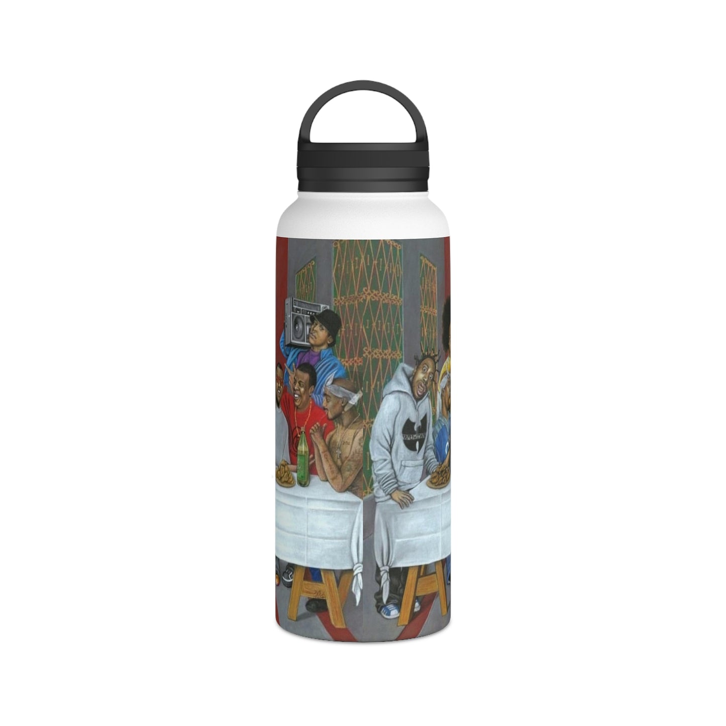 Last Suppa Stainless Steel Water Bottle, Handle Lid