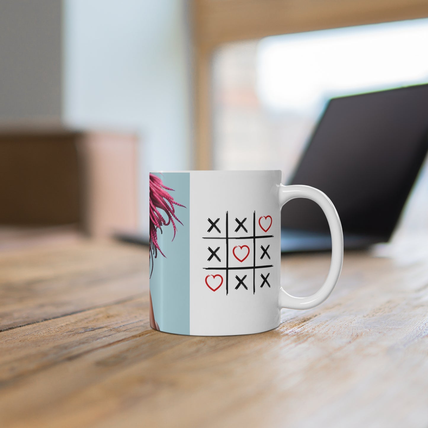 Beautiful African American Ceramic Coffee Cups, 11oz, 15oz