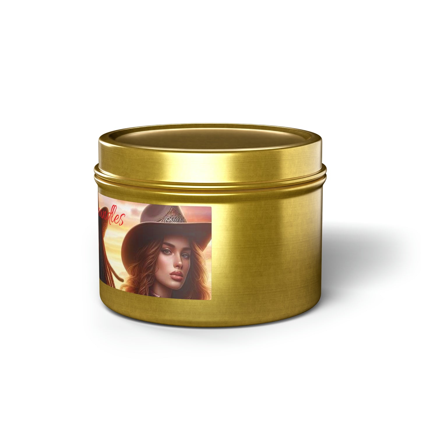 Country Girl Tin Candles