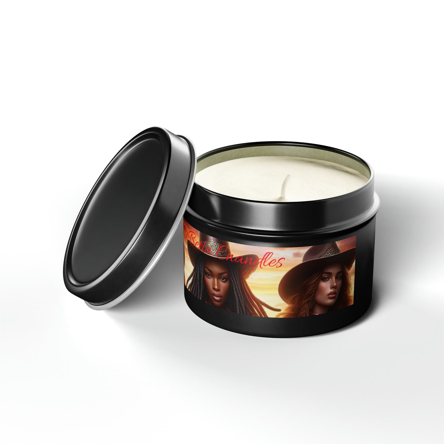 Country Girl Tin Candles