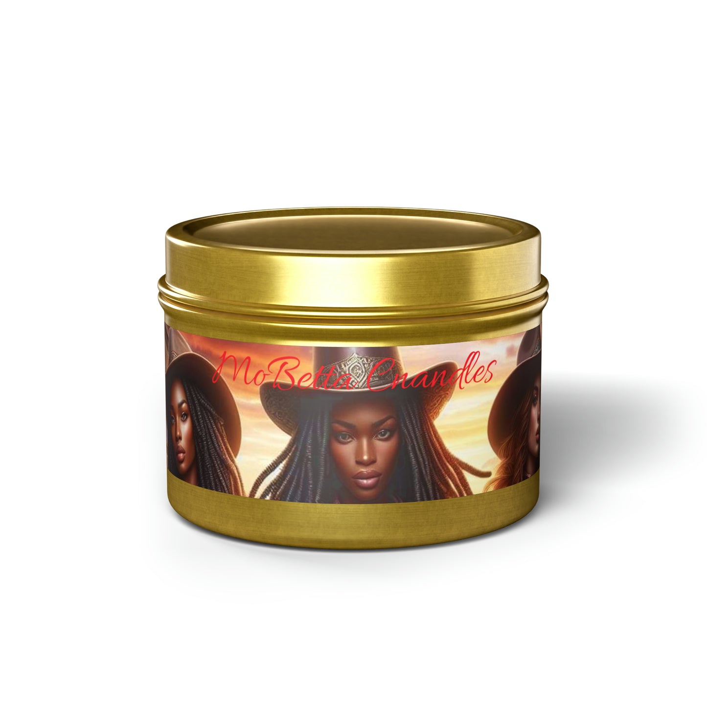 Country Girl Tin Candles