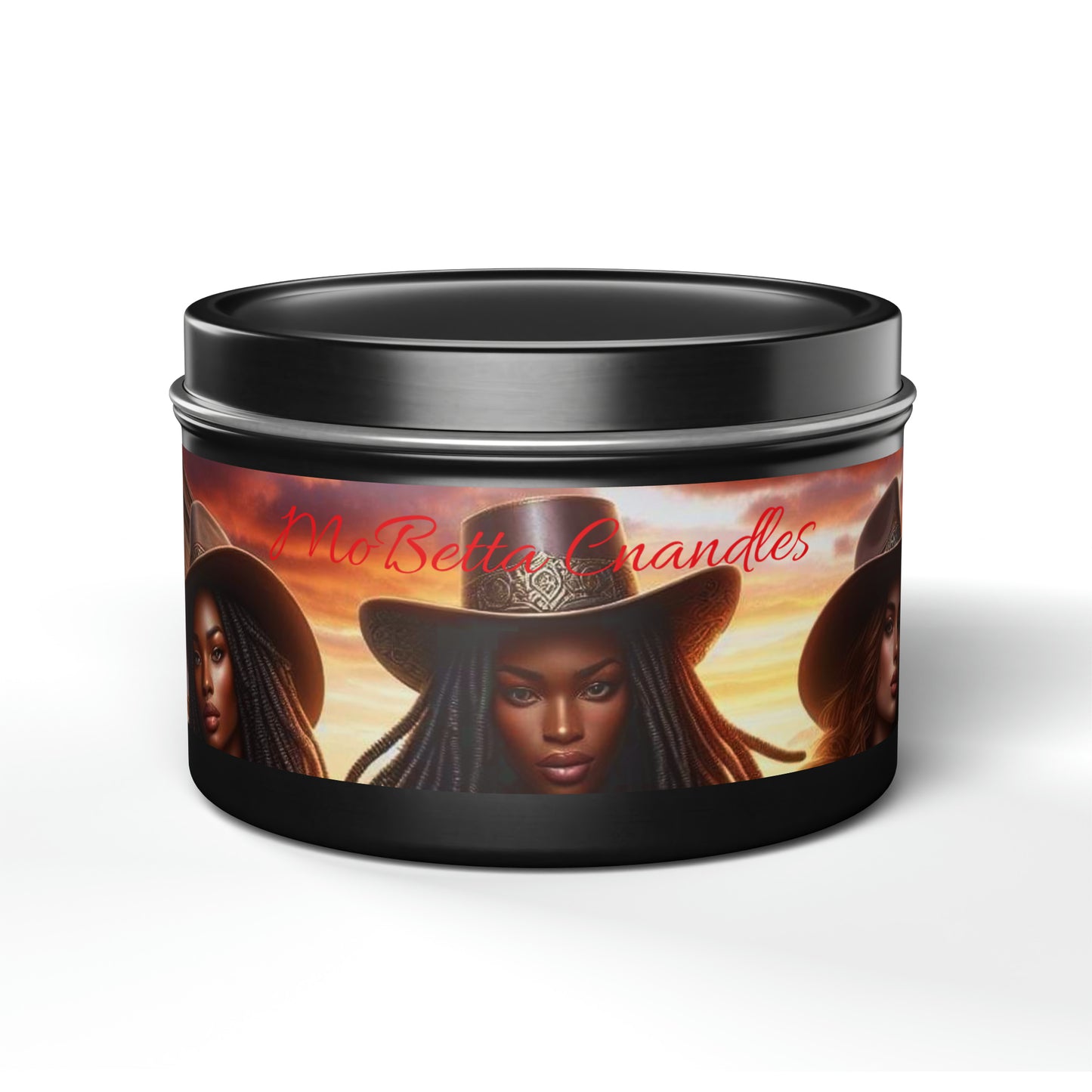 Country Girl Tin Candles
