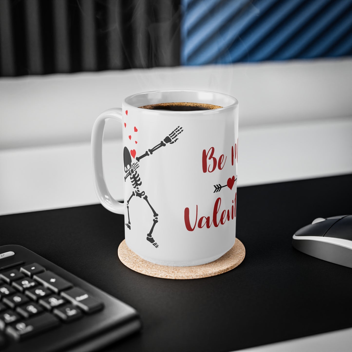 Beautiful Valentines Ceramic Coffee Cups, 11oz, 15oz