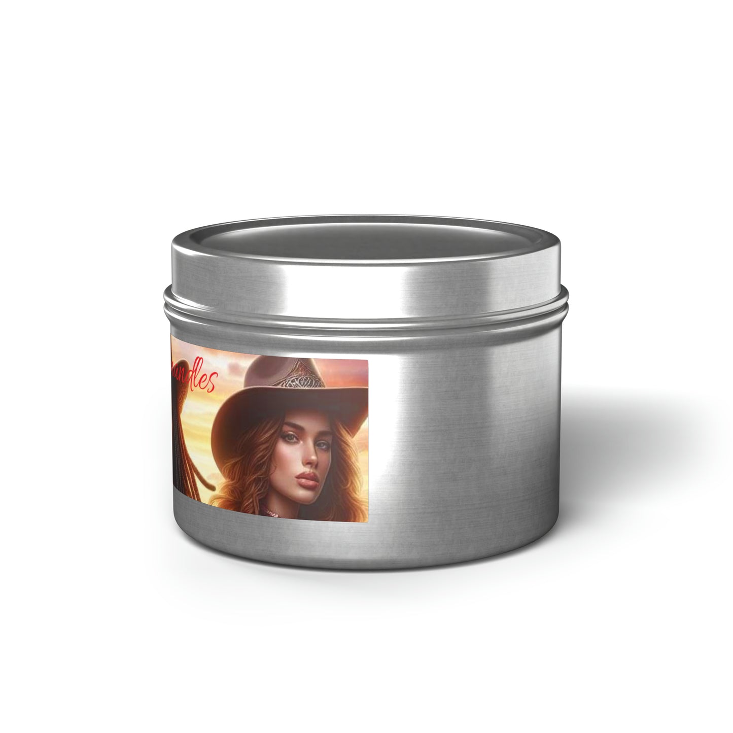 Country Girl Tin Candles