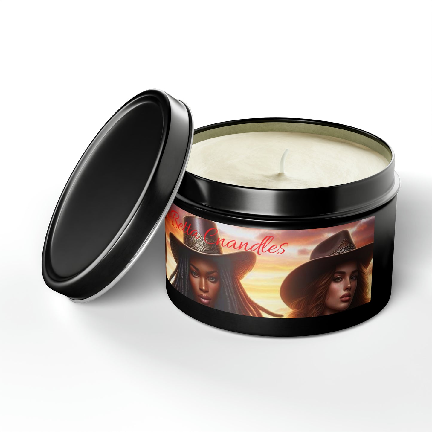 Country Girl Tin Candles