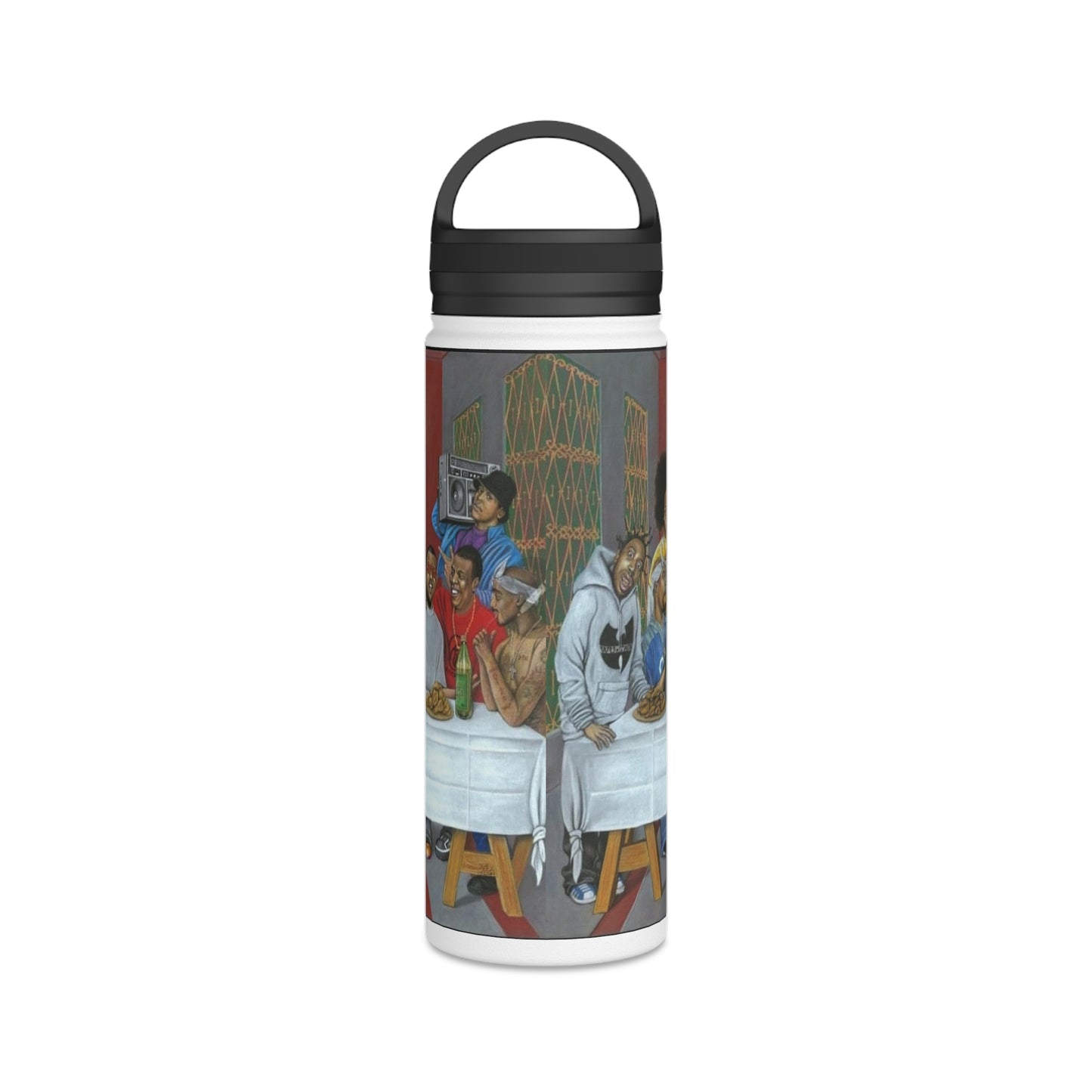 Last Suppa Stainless Steel Water Bottle, Handle Lid