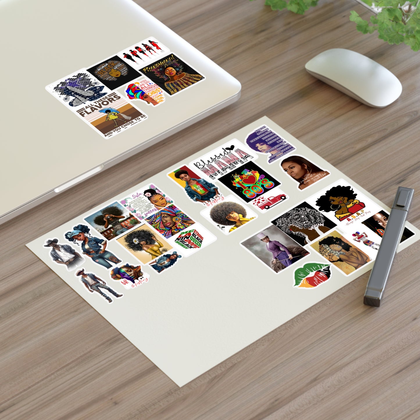 African American Sticker Sheets