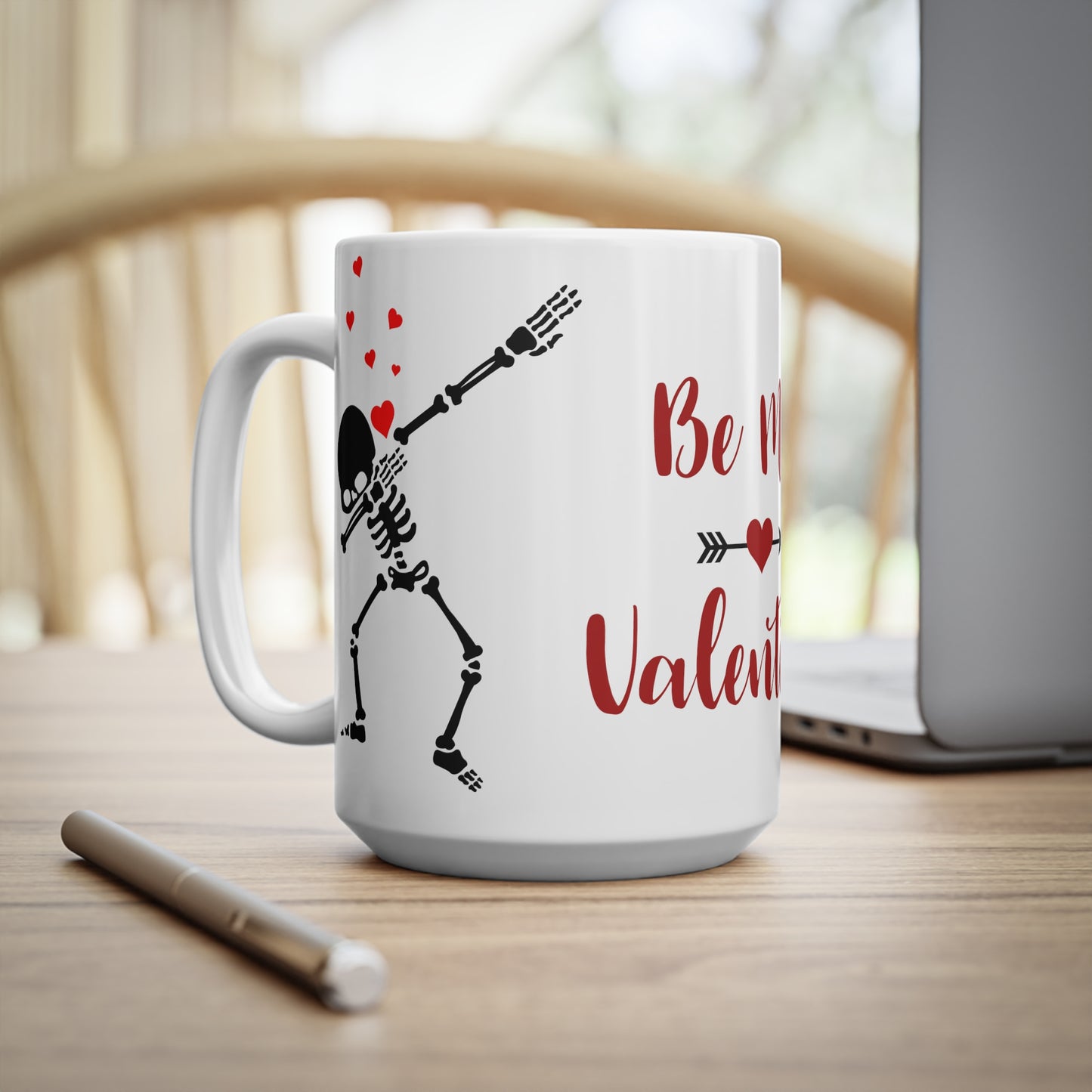 Beautiful Valentines Ceramic Coffee Cups, 11oz, 15oz
