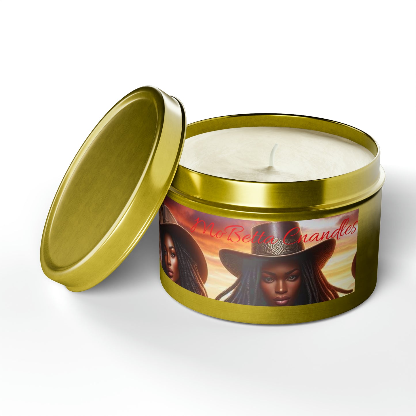 Country Girl Tin Candles