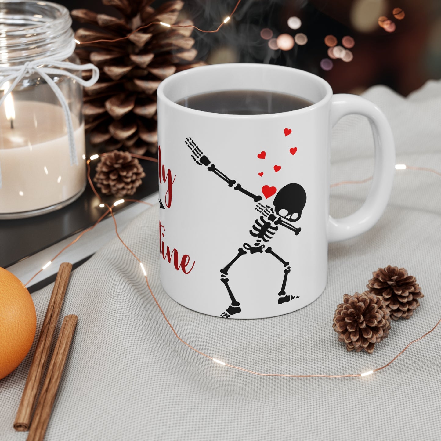 Beautiful Valentines Ceramic Coffee Cups, 11oz, 15oz