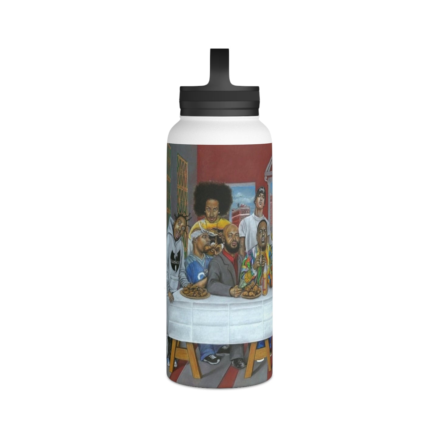Last Suppa Stainless Steel Water Bottle, Handle Lid